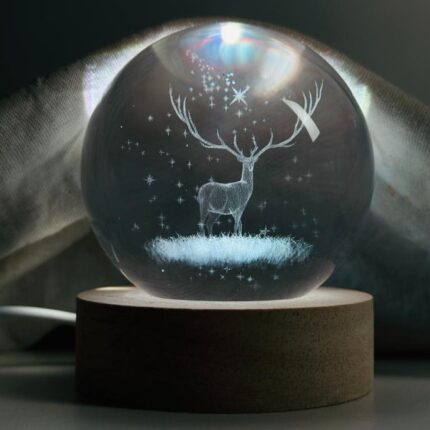 Deer 3D Crystal Ball