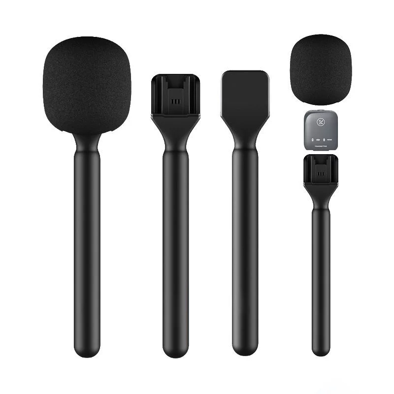 Wireless Microphone Holder for Interview